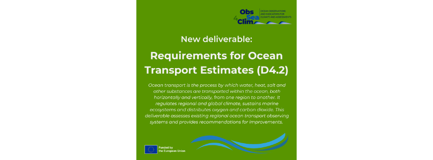Ocean Transport Estimates